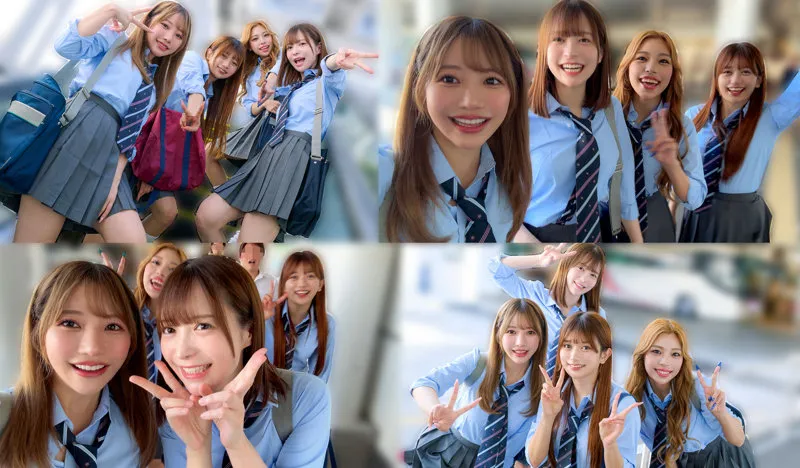 deaa026|りお&ひなた&かりん&ゆい【出演:流川莉央、柚木ひなた、北岡果林、天馬ゆい】 サンプル画像 3