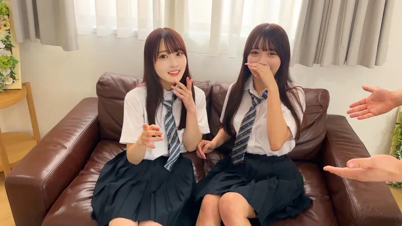 skho196｜みづきちゃん＆かりんちゃん【出演：天然美月、北岡果林】 サンプル画像 2