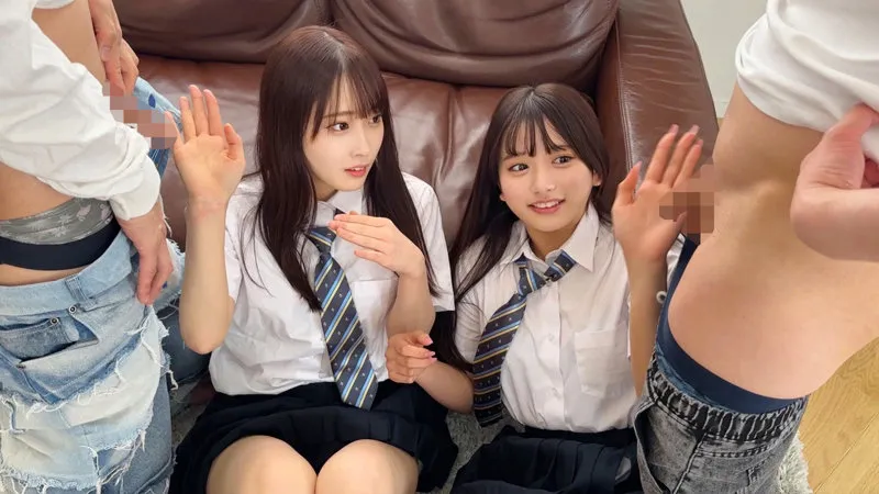 skho196｜みづきちゃん＆かりんちゃん【出演：天然美月、北岡果林】 サンプル画像 3